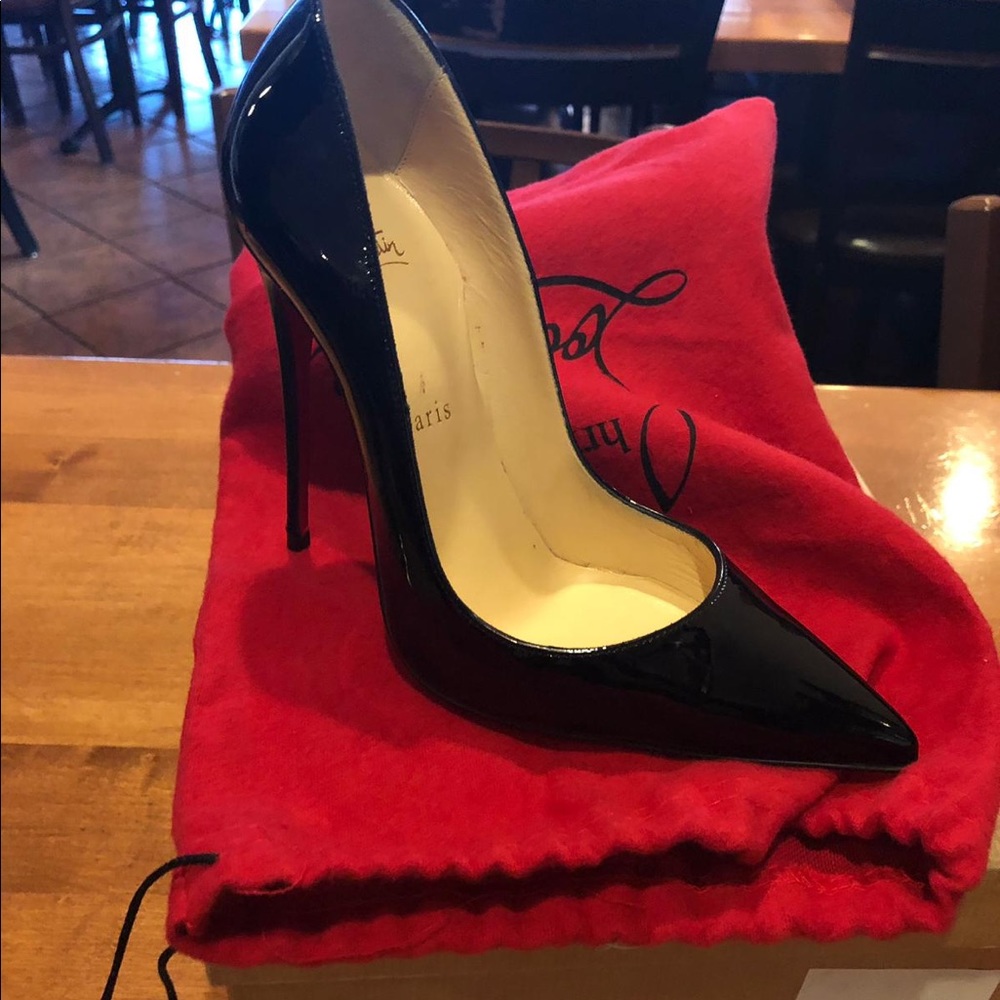 Christian louboutin Black So Kate patent leather 7